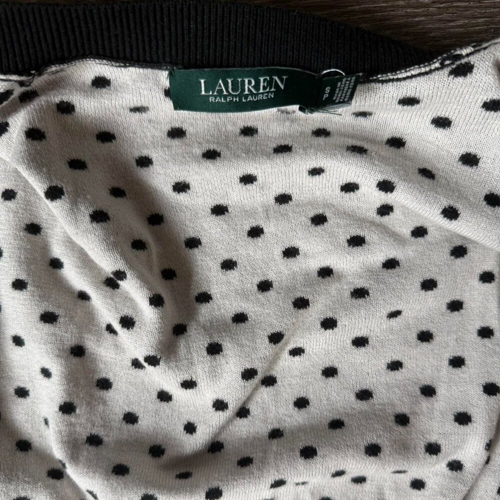 Ralph Lauren Polka Dot Cardigan - Picture 4 of 5